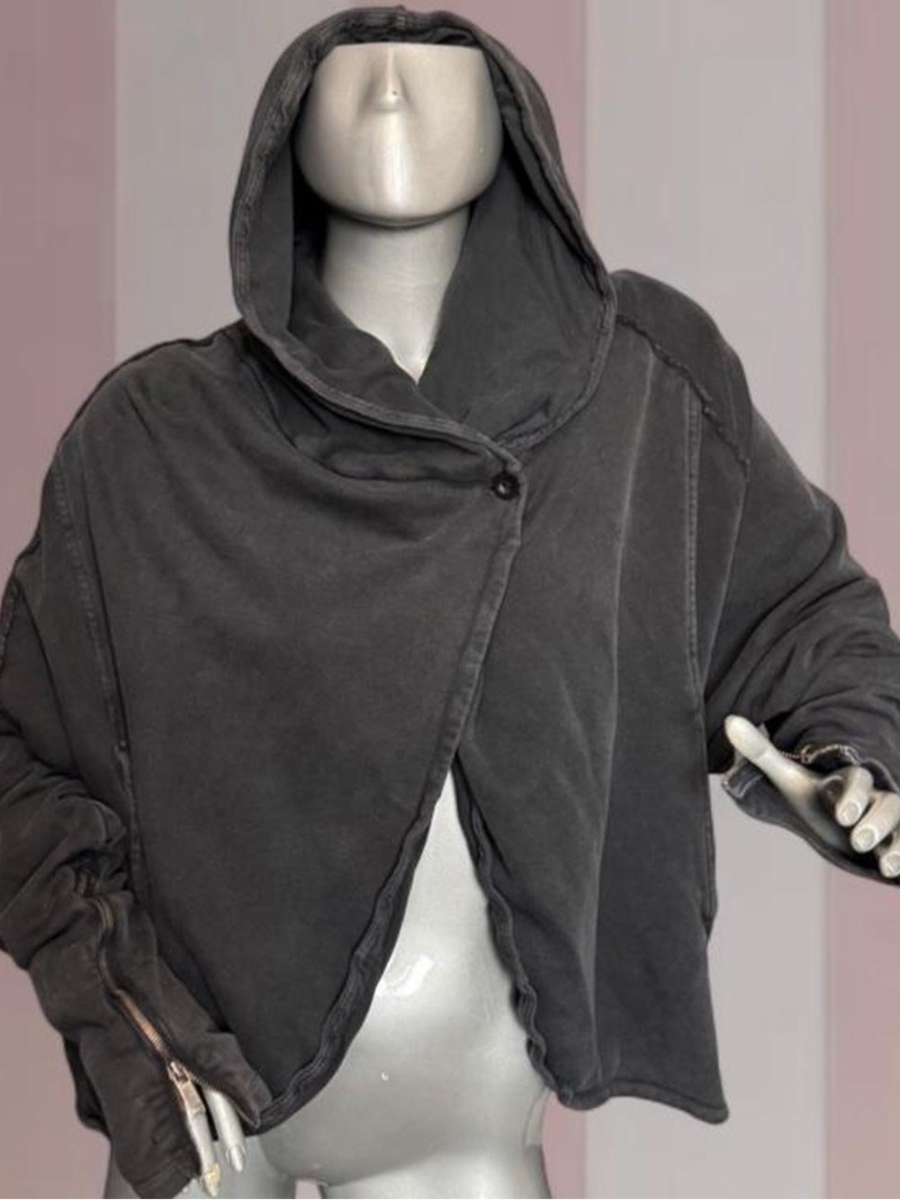 DIESEL Hooded Poncho Hoodie